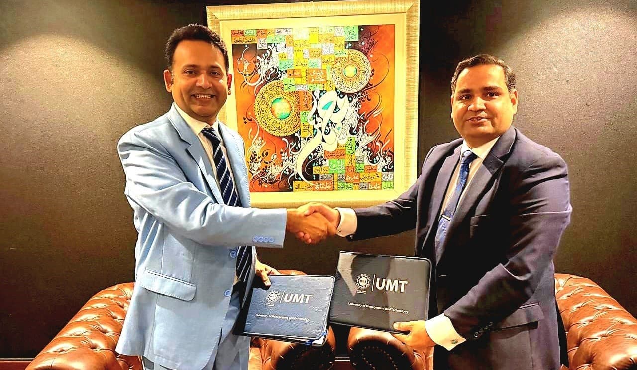 MoU Signing with UMT, Lahore