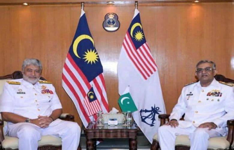 Pakistan Navy Chief Visits Malaysia, Holds Talks with Senior Royal Malaysian Navy Officials