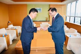 Ambassador meets President NIKKEI  