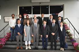 Japanese Ambassador Akamatsu Shuichi visited the historic Javed Manzil in Lahore and the Nutrico Morinaga factory in Sheikhupura to strengthen cultural and industrial ties with Pakistan.