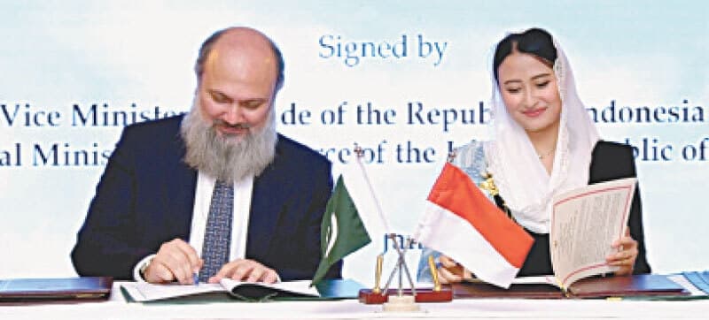 Pakistan, Indonesia to set up JTC to boost trade 