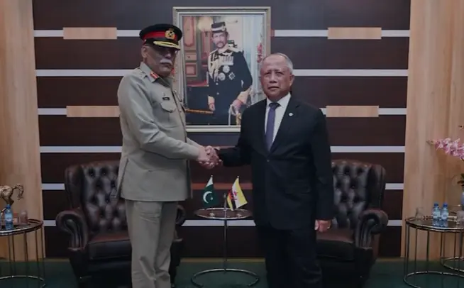 Pakistan committed to expanding defence collaboration with Brunei: CJCSC